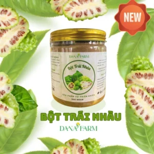 Bột trái nhàu nguyên chất, khô, sạch 300g