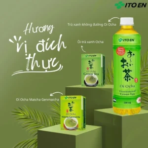 Trà xanh Oi Ocha Green Tea Itoen 500ml Dana Farm
